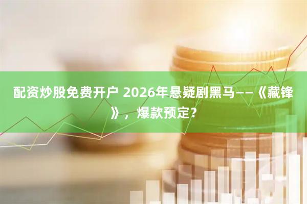 配资炒股免费开户 2026年悬疑剧黑马——《藏锋》，爆款预定？